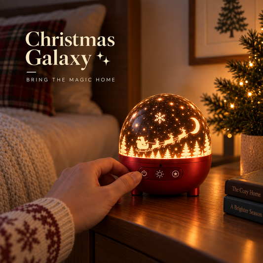 🎄🌌 Christmas Wonderland Galaxy Projector™ | 8 Magical Holiday Light Shows
