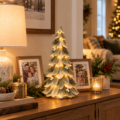 🌲 Winter Tree™ | Warm LED Layered Christmas Decor