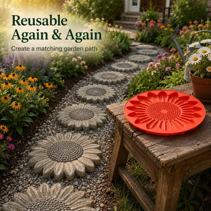 💥 LAST DAY 50% OFF - 🌻 Reusable Garden Art Mold – Make Your Garden Truly One of a Kind