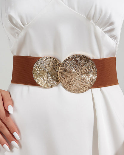Women's 2.35in Wide Easy Adjustable Versatile Fashion Belt