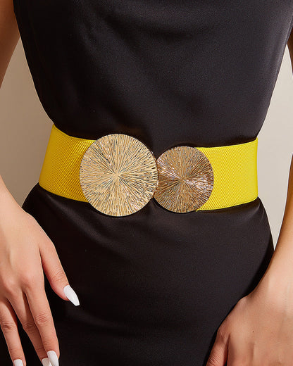 Women's 2.35in Wide Easy Adjustable Versatile Fashion Belt