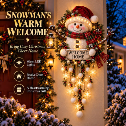⛄ Christmas Welcome Glow™ Lighted Holiday Entryway Decor🎄