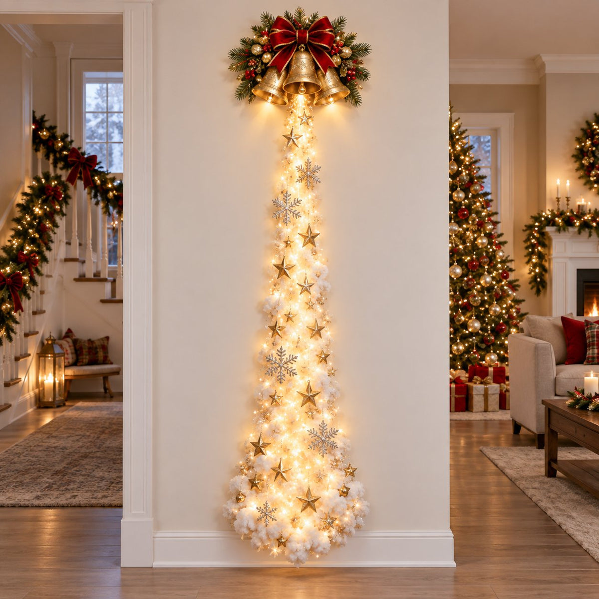 ✨christmas Magic Trail Wall Light - A Little Christmas Magic, Right On Your Wall✨