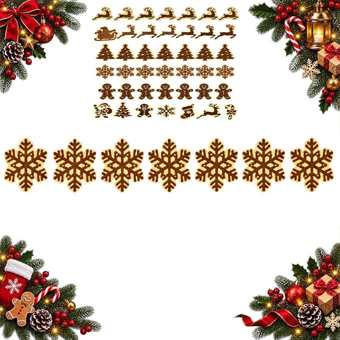 LED Reindeer Wall Decorations - Festive Christmas Lighting