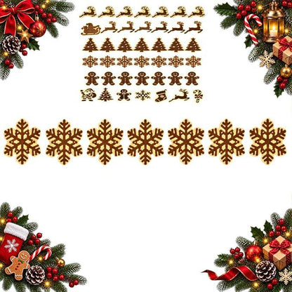 LED Reindeer Wall Decorations - Festive Christmas Lighting