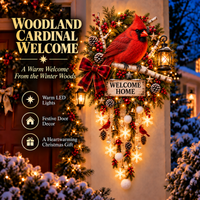 🌲 Woodland Cardinal Welcome