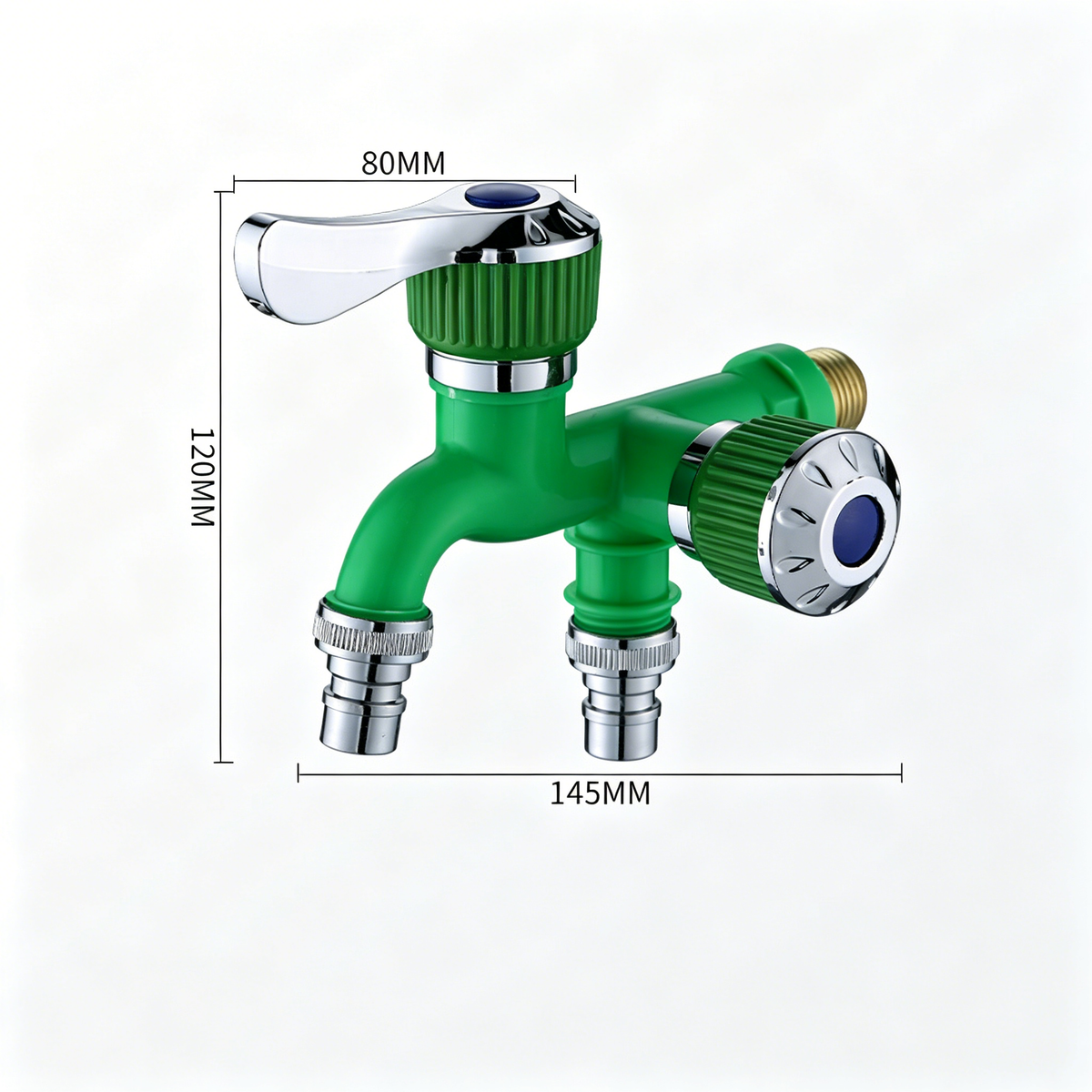🎉Dual-Outlet Water Faucet | Run Washer & Hose Simultaneously ⚡
