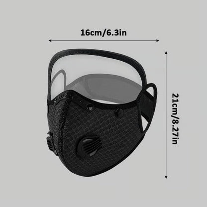 Reusable Carbon Filter Dust Mask – Built for Active Lifestyles