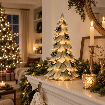 🌲 Winter Tree™ | Warm LED Layered Christmas Decor