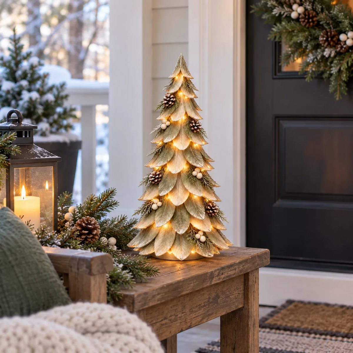 🌲 Winter Tree™ | Warm LED Layered Christmas Decor