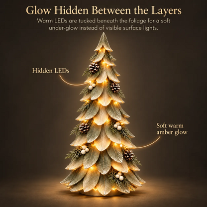 🌲 Winter Tree™ | Warm LED Layered Christmas Decor