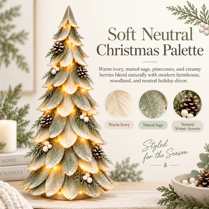 🌲 Winter Tree™ | Warm LED Layered Christmas Decor