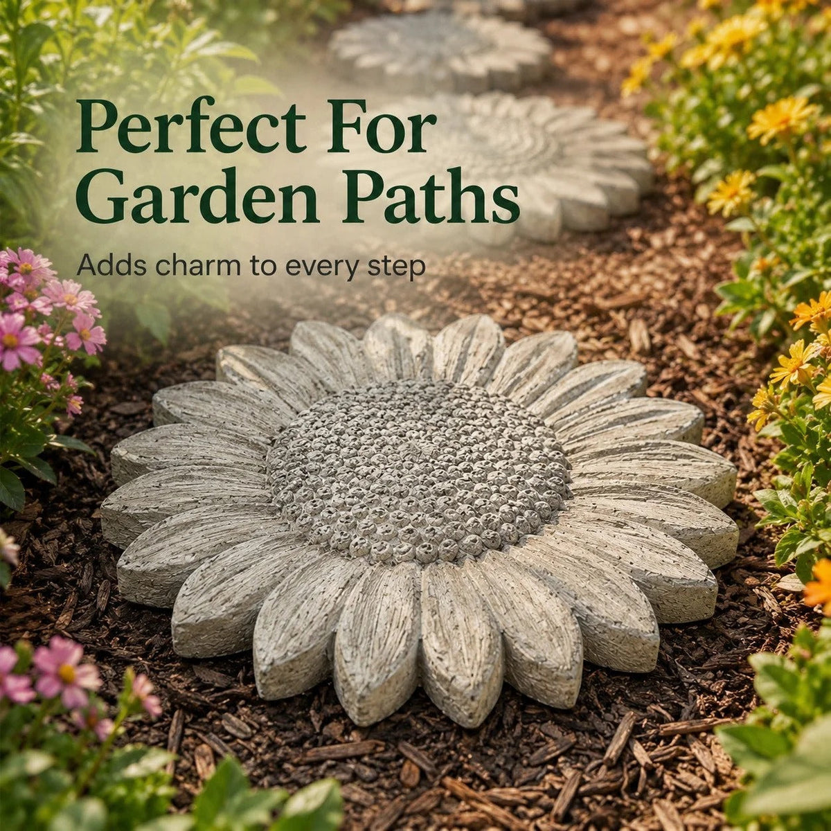 ⏳🔥LIMITED-TIME 50% OFF! ⏰🌻 Reusable Garden Art Mold – Make Your Garden Truly One of a Kind