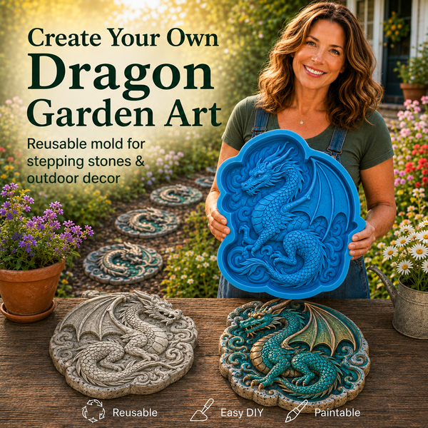 ⏳🔥LIMITED-TIME 50% OFF! ⏰🌻 Reusable Garden Art Mold – Make Your Garden Truly One of a Kind