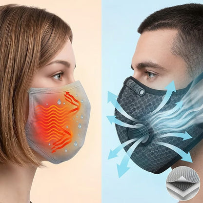 Reusable Carbon Filter Dust Mask – Built for Active Lifestyles