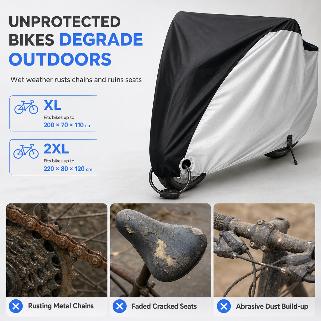 🚲 Weather-Resistant Outdoor Bike Cover